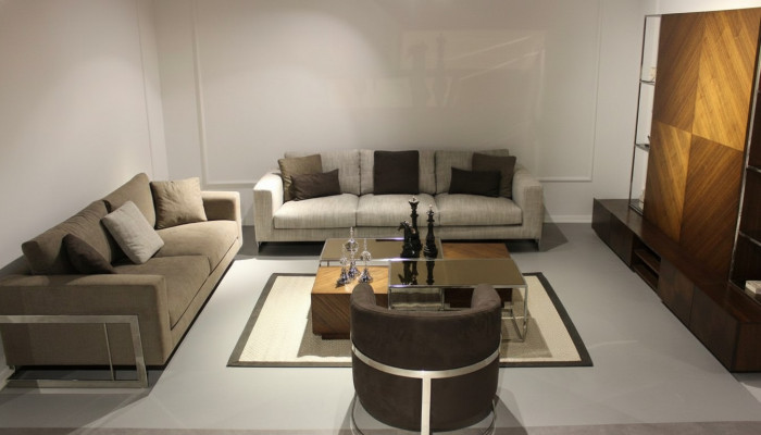 Wunnzëmmermiwwelen Design Wunnzëmmer Set 4 Deeler Modern Sofagarnitur Nei Sallendëscht