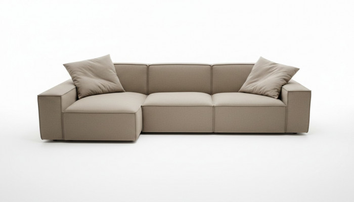 Design Ecksofa L-Form Wunnzëmmer Miwwelen Luxus Modern Ariichtung Neit Sofa