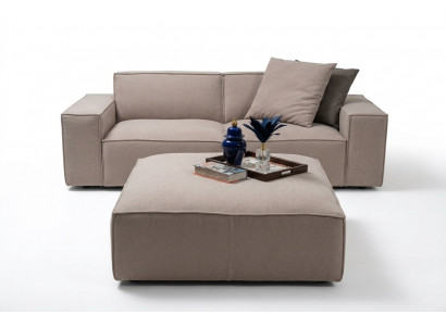 Wunnzëmmer Miwwelen Luxus Komplett 2-tlg Design Sofa Dräischëianlag Hocker