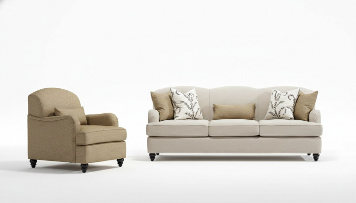 Canapé Saz 2-Deeler Dräisiwzer Canapé Modern Fauteuil Canapé Garnitur Design Wunnzëmmer