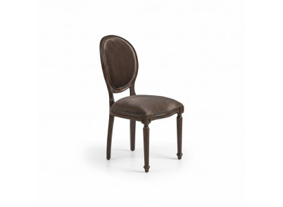 Designer Luxus Klassesch Esstull Still Sëtz Polstersëtz Holz