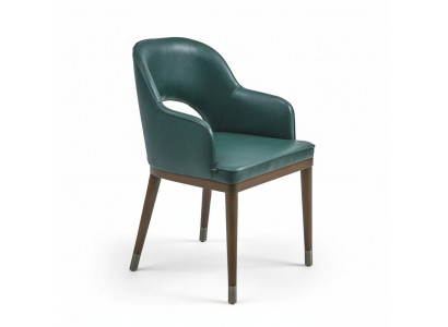 Luxus Stull mat Äermelen Designer Iesszëmmer Neit Modern Miwwel Polstersëtz