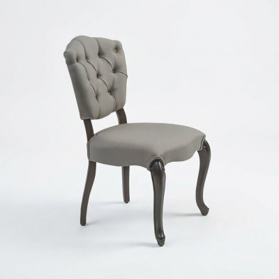Luxus Design Polstersëtz Stull Ariichtung Still Sëtz Iesszëmmer Holz Design