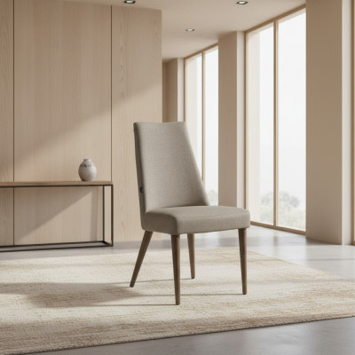 Holzstull Stoff Sëtz Stull Iesszëmmer Nei Designer Miwwelen Luxus Still