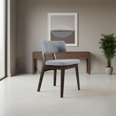 Modernt Holzstull Gro Stull Iesszëmmer Design Neie Designer Ariichtung