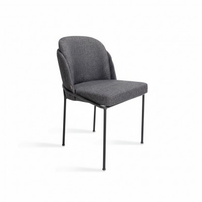 Luxus Gro Stull Iesszëmmer Polster Stoff Miwwelen Neie Designer Still