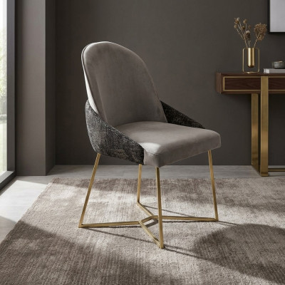 Iesszëmmerstull Miwwelen Polsterstull Modern Ariichtung Designer Neie Stull