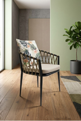Designer Aarmlehnstull Luxus Designer Stull mat Aarmleef Nei Miwwelen