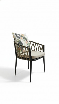 Designer Aarmlehnstull Luxus Designer Stull mat Aarmleef Nei Miwwelen