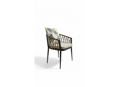 Designer Aarmlehnstull Luxus Designer Stull mat Aarmleef Nei Miwwelen