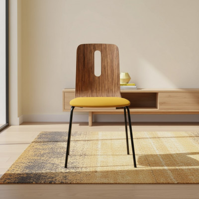 Gelb Stuhl Modern Design Möbel Einrichtung Luxus Esszimmer Stühle Neu