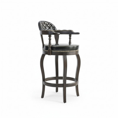 Barhocker Stull Design Iesszëmmer Miwwelen Modern Holz Stull Wunnzëmmer