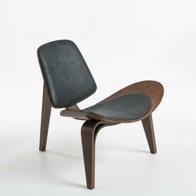 Fotell Wunnzëmmer Modern Holzstull Design Sëtz Design Nei Ariichtung