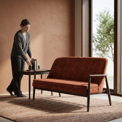 Designer Sofa Zwesëtzer Couch Polstersofa Modern Polstersmiedel Luxus