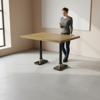 Brong Iessdësch Iesszëmmer Ariichtung Modern Dësch Design Miwwelen