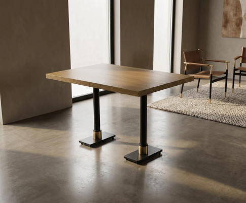 Brong Iessdësch Iesszëmmer Ariichtung Modern Dësch Design Miwwelen
