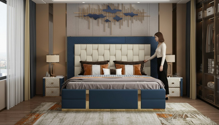 Design Boxspringbett Modern Better Bett Duebelbett Hotel Luxus 180x200 Nei