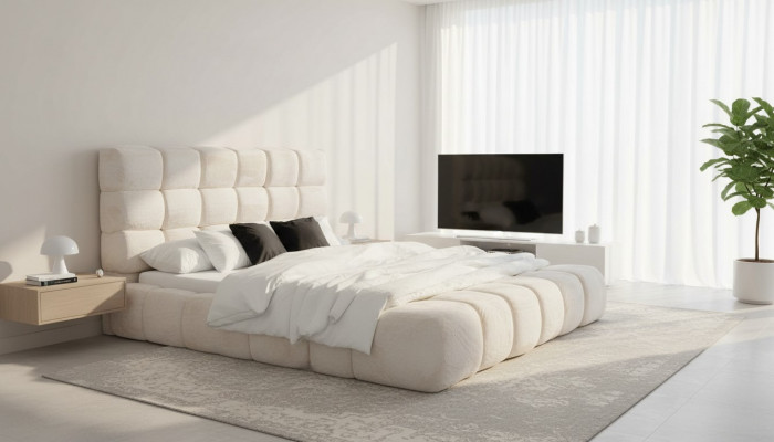 Bett duebel Better modern Bettgestell Luxus Design Bettrahmen Holz Nei