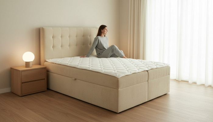 Bett Schlofkummer Better 180x200 Polsterbett Design Duebel Hotel Miwwelen