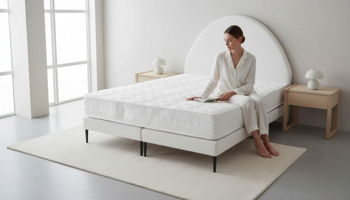 Better Hotel Hotelbett 180x200cm Luxus Miwwelen Bettergestell Design Polsterbett Bett