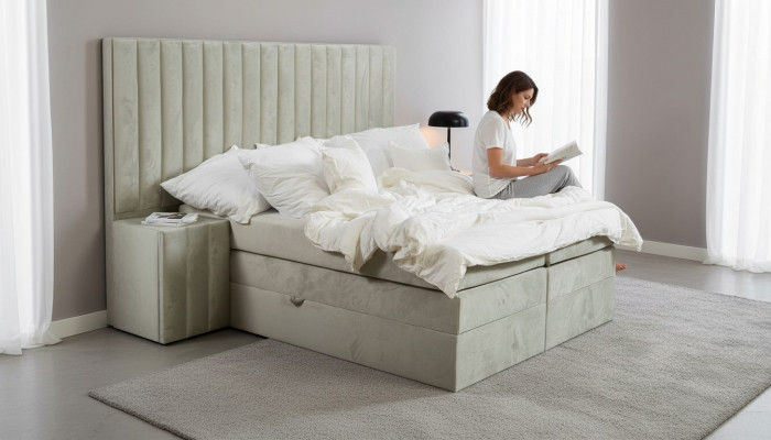 Luxus Schlofzëmmer Neiescht Better Bett 3-Informatioun Komplett Set Design Ariichtung