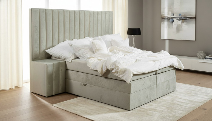 Luxus Schlofzëmmer Neiescht Better Bett 3-Informatioun Komplett Set Design Ariichtung