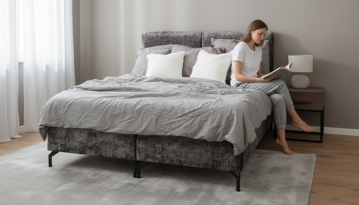Luxus Bett Miwwelen 180x200cm duebelt Bett Hotel Luxus Ariichtung Better