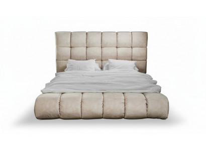 Luxuriéist Plüschbett am Schlofkummer grouss handlech Designerbett Neit dobannen