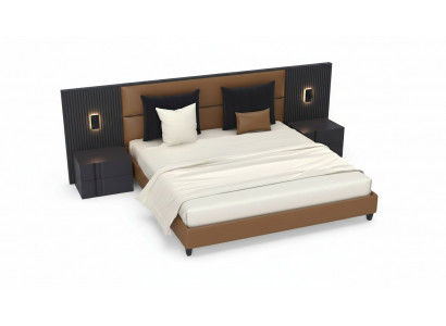Luxus Schlofkummer Nuetstand Better Bett 3-Stéck Design Ariichtung Komplett Set