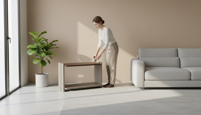 Niewendësch Edel Wunnzëmmer Modernen Design Dësch Niewendëscher Dëscher