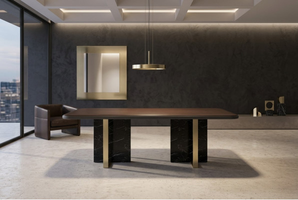 Modernen Iessdësch Dësch Iesszëmmer Wunnzëmmer Luxus Design Dëscher Nei