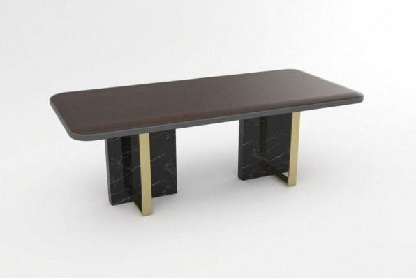 Modernen Iessdësch Dësch Iesszëmmer Wunnzëmmer Luxus Design Dëscher Nei