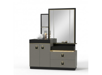 Schminktisch mat Spigel Konsol Kommouden Holz Modern Schlofkummer