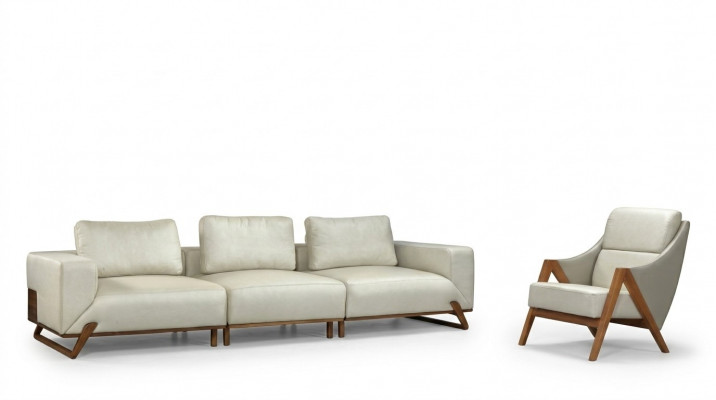Sofa Garnitur 3+1 Setzer 3 Sessel Garnituren Stoff Wunnzëmmer Set 3stéckeg
