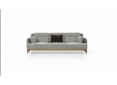 Canapé 3 Plaz Design Canapéë Polstersofaen Stoff Relax Moderne 225cm