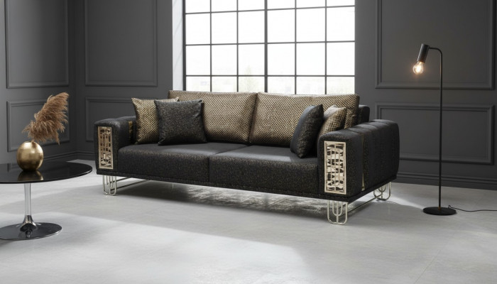 Canapé 3 Plazen Design Canapéen Couchen Canapé 3 Plazen Textil Modern Nei