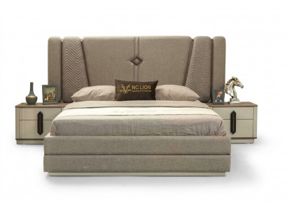 Bett Nachtduch 3tlg Schlofzëmmer Set Stilvoll Design Modern Luxus Better