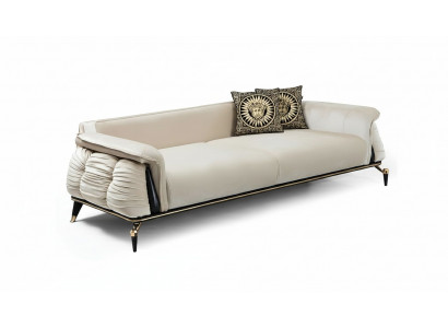 Stilvoll Dräisëtzert Sofa Wunnzëmmer Perfekt Textil Sofa Polster Couchen