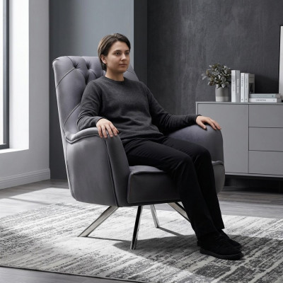 Sessel Design Canapé Sofa Relax Textil Polster Sëtzer Luxus Gro Neif.