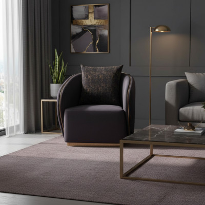 Design Sëtz Lounge Perfekt Miwwelen Still Textil Polster Sëtz Luxus Nei