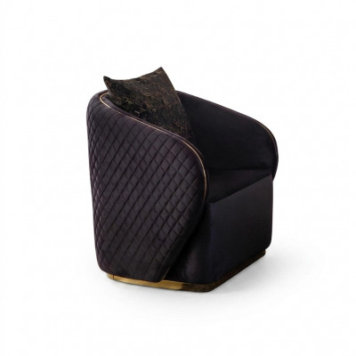Design Sëtz Lounge Perfekt Miwwelen Still Textil Polster Sëtz Luxus Nei