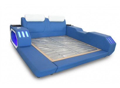 Multifunktioun Better Led Luxus Design Blo Bett Hotel Duebel 180x200