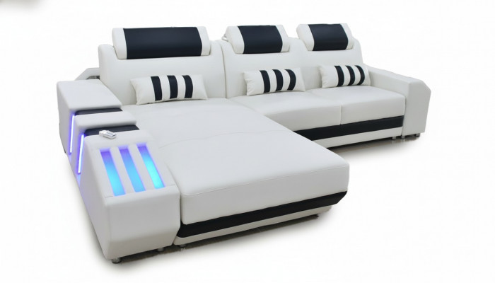 Eckcouch Eckgarnitur Sofa Polstersëtz Wunnlandschaft Garnitur L Form