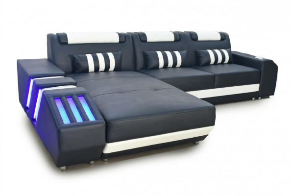 Ecksofa Eckgarnitur Canapé Couch Polster Wunnlandschaft Garnitur L Form