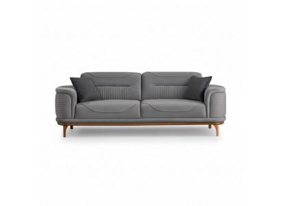 Modern Grouw Sofa Héichwäertegt Textil fir e Wonnerzëmmer Nei