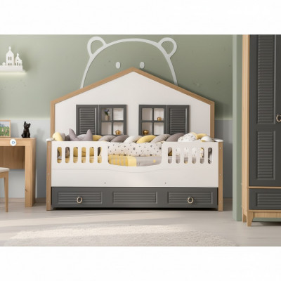 Bettgestell Perfekt Kandbett Kannerzëmmer Bettgesteller Gro Holz