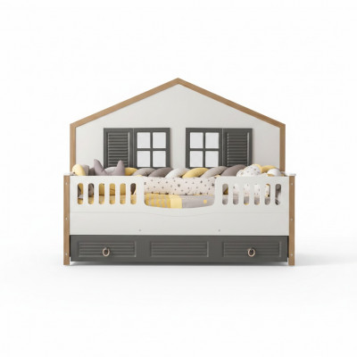 Bettgestell Perfekt Kandbett Kannerzëmmer Bettgesteller Gro Holz