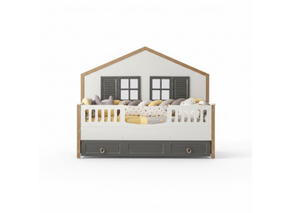 Bettgestell Perfekt Kandbett Kannerzëmmer Bettgesteller Gro Holz
