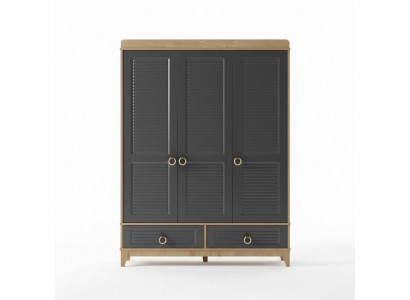 Kleederschaf Gro Holz Schaf Design Kannerzëmmer Kleederschief