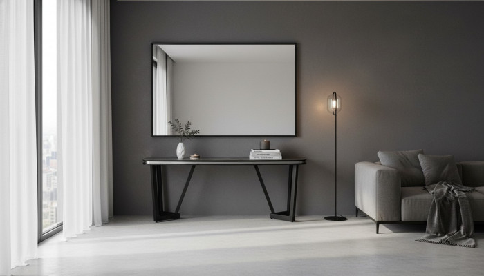 Modernt Iessdësch Iesszëmmer Holz Iessdëscher Dësch Stil Schwaarz Design